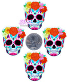 1pc-New High Quality Sugar Skull Resin Planar P647