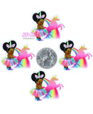 1pc - Cute Girl Resin Planar -P357