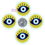 1pc  -Evil Eye resin planars P133
