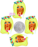 1pc  -High Quality Girl Resin Planars  P310