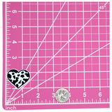 1pc-High Quality Heart Resin Planars P635