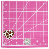 1pc -High Quality Heart Resin Planar P632