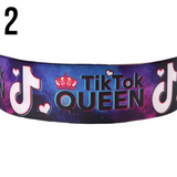 Tiktok ribbon Size 1.5" 38mm Ribbon