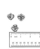 5pc -Stainless Steel sister Charms