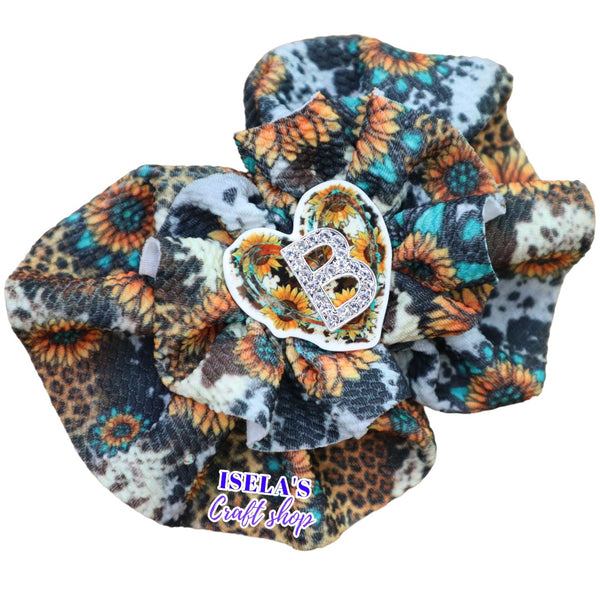 Custom Handmade Boutique bow-Letter -A- Sold out