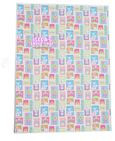 New 1pc Easter  Faux Leather Sheet F1048