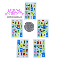 1pc -Lotería  Resin Planar  P524