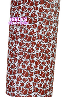 New 1pc Football Faux Leather Sheet F598