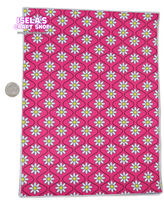New 1pc Daisy Faux Leather Sheet F595