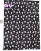 New 1pc Cow Faux Leather Sheet F513