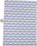 New 1pc Evil Eye  Faux Leather Sheet F391