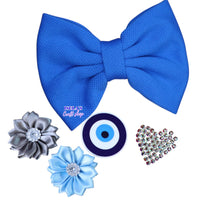 "DIY 5" Bow Kit with Pre-Attached Alligator Clip"-K21