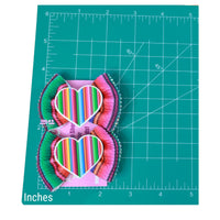 Small Serape Fabric bows
