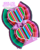 Small Serape Fabric bows