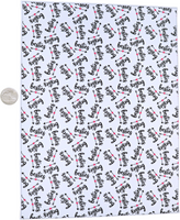New 1pc Besties  Faux Leather Sheet F54