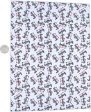 New 1pc Besties  Faux Leather Sheet F54