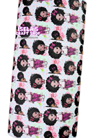 New 1pc Girl Faux Leather Sheet F7