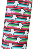 New 1pc Texas Serape Faux Leather Sheet F15