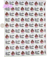 New 1pc Daughter of a Queen Faux Leather Sheet F47
