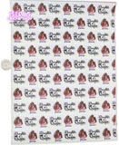 New 1pc Daughter of a Queen Faux Leather Sheet F47