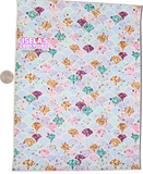 1pc Mermaid Scales Faux Leather Sheet F16