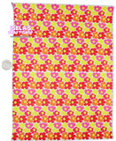 New 1pc flower Faux Leather Sheet F30