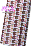 1pc Little Girl Faux Leather Sheet F434