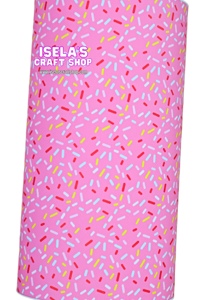 New 1pc Sprinkle Faux Leather Sheet F276