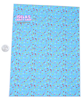 New 1pc Sprinkle Faux Leather Sheet-F768