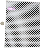 New 1pc Polka Dots Faux Leather Sheet F703