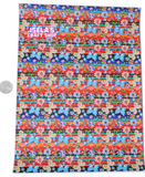 New 1pc Serape flower Faux Leather Sheet-F719