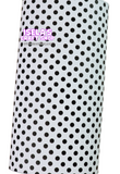 New 1pc Polka Dots Faux Leather Sheet F703
