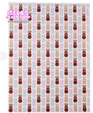 New 1pc -Easter Bunny Faux Leather Sheet F626