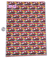 1pc Mexican candy  Faux Leather Sheet F102