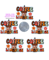 1pc - Coffee Resin Planar P1219
