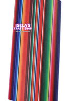 New 1pc Serape Faux Leather Sheet F611