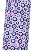 1pc Evil Eye Faux Leather Sheet F93
