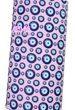 1pc Evil Eye Faux Leather Sheet F93