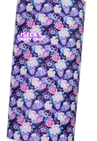 New 1pc Flower Faux Leather Sheet F108