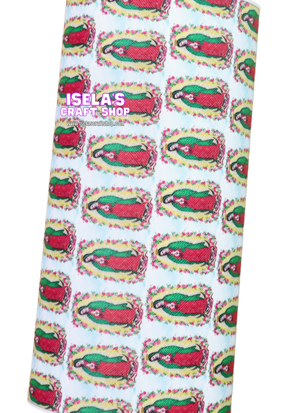 New 1pc Virgencita Faux Leather Sheet F168
