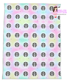 New 1pc Coffee Faux Leather Sheet F136