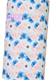 New 1pc Flower Faux Leather Sheet-F741