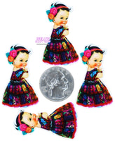 1pc - little girl  Resin Planar P643