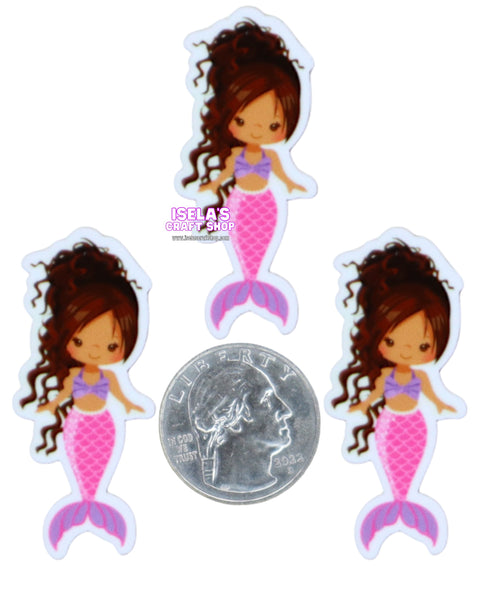 1pc  - Mermaid resin planars P285