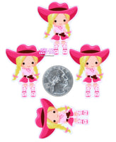 1pc - Cowgirl Resin Planar P336