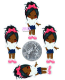 1pc -High Quality Girl Resin Planar P294