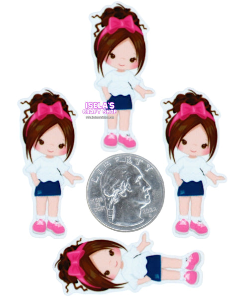 1pc -High Quality Girl Resin Planar P292