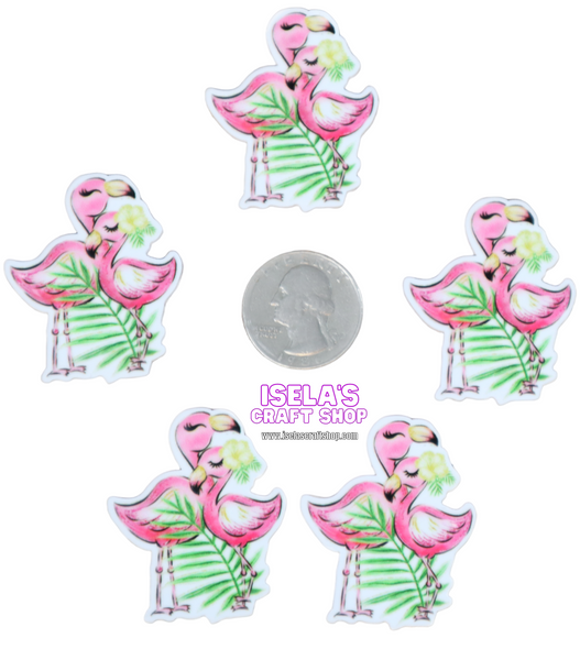1pc -High Quality Flamingo Resin Planar P588