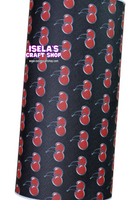 1pc Cherry Faux Leather Sheet F261