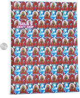 1pc Virgencita Faux Leather Sheet F288